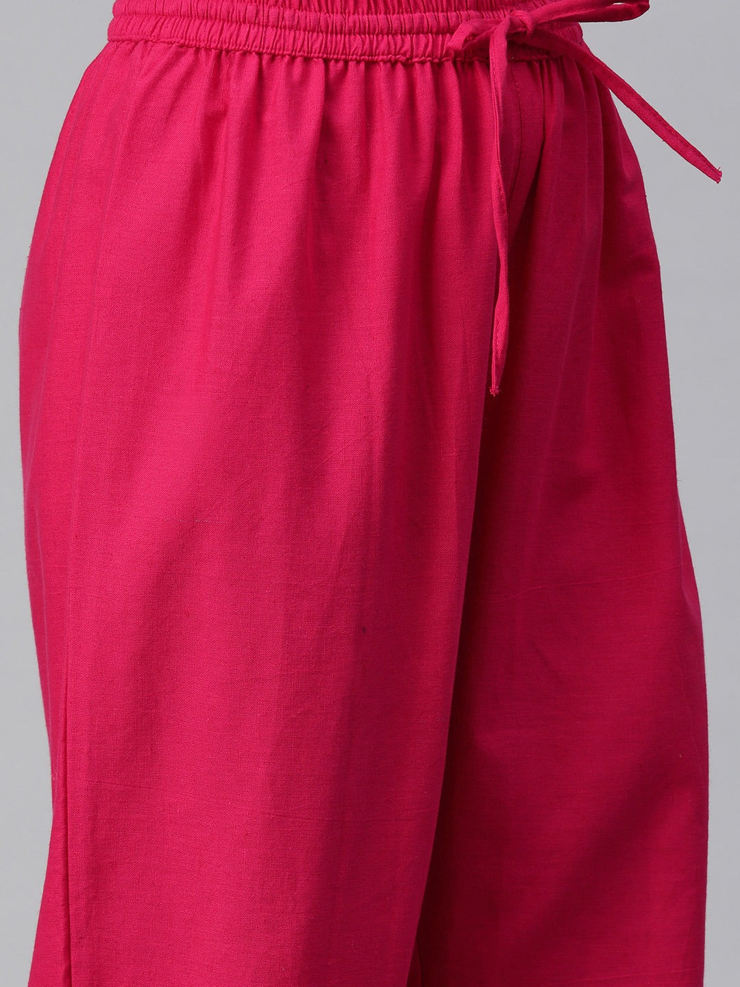 Pink Printed Kurta Style Coords with Flap