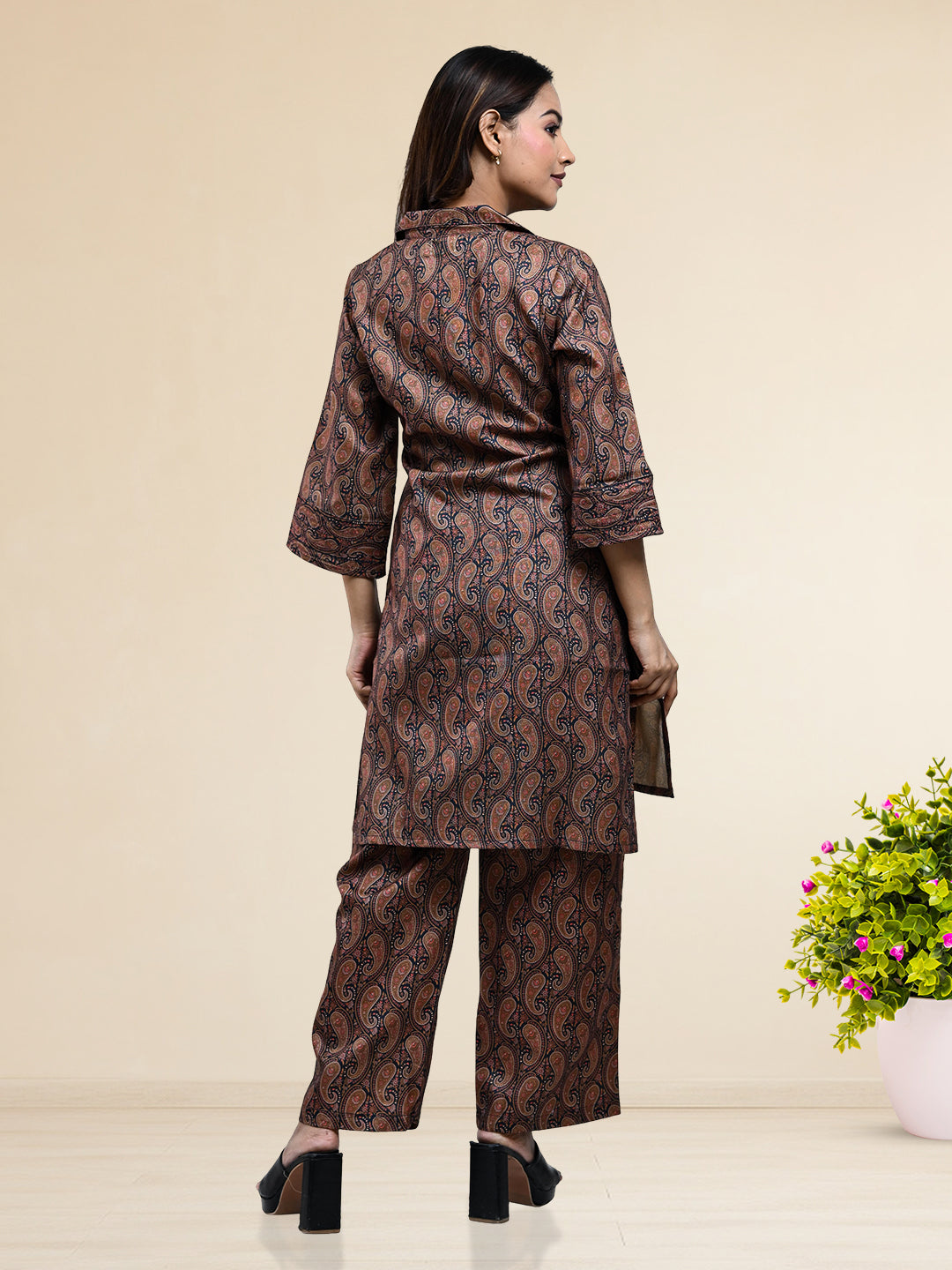 RuAK EDIT DIGITAL PRINTED COTTON COORDS SET