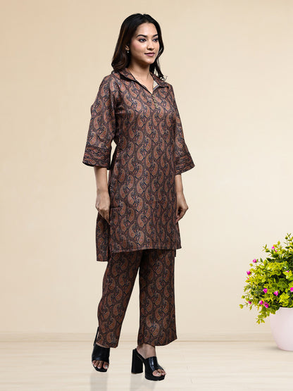 RuAK EDIT DIGITAL PRINTED COTTON COORDS SET