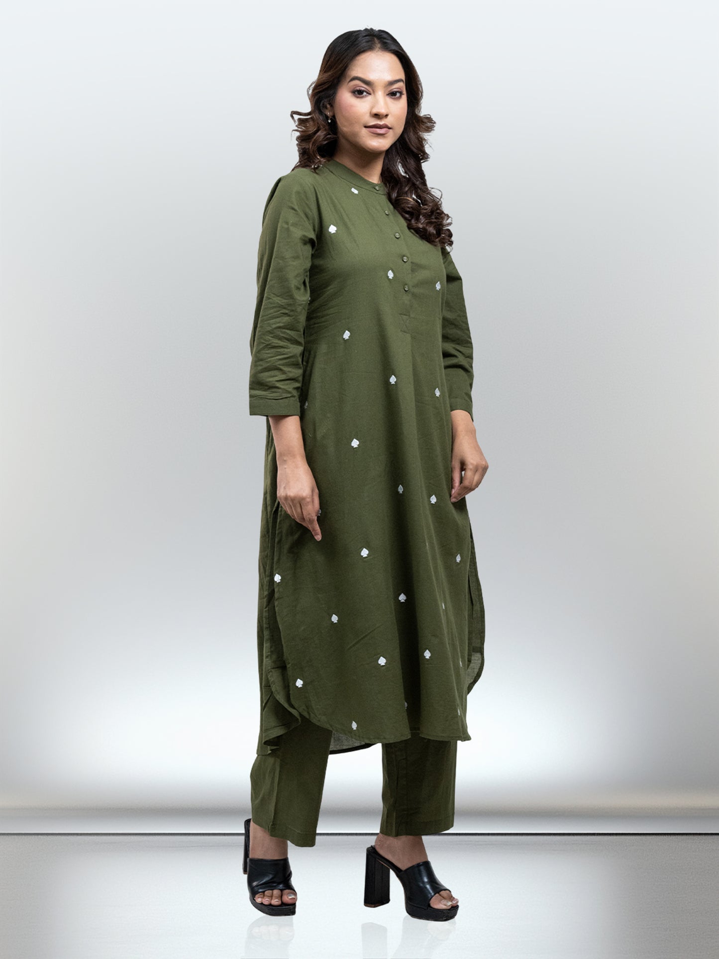 RuAK EDIT SAP GREEN CLUB COORDS SET