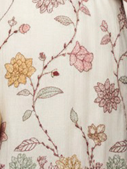 IVORY HANDWORK 2 PC SET