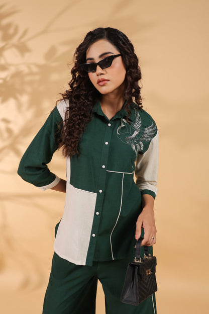 ICONIC GREEN COORDS SET