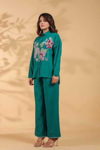 GREEN COLOR DAILY WEAR FOR WOMEN