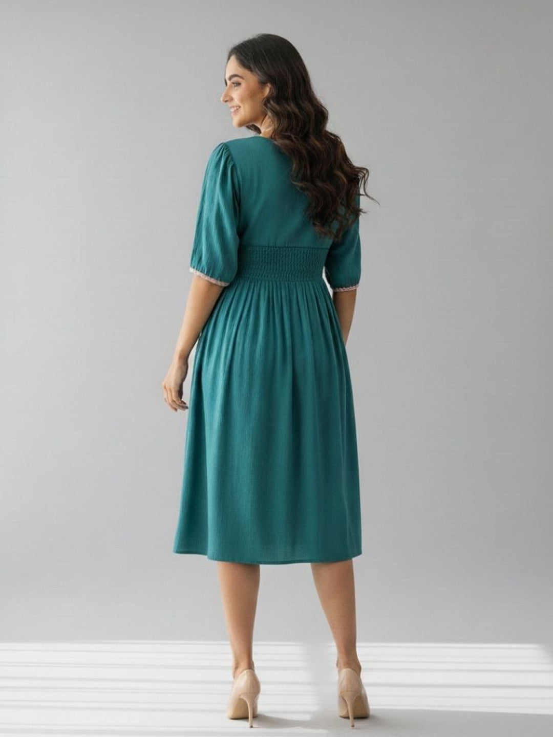 EMBROIDERY WOMEN DRESS