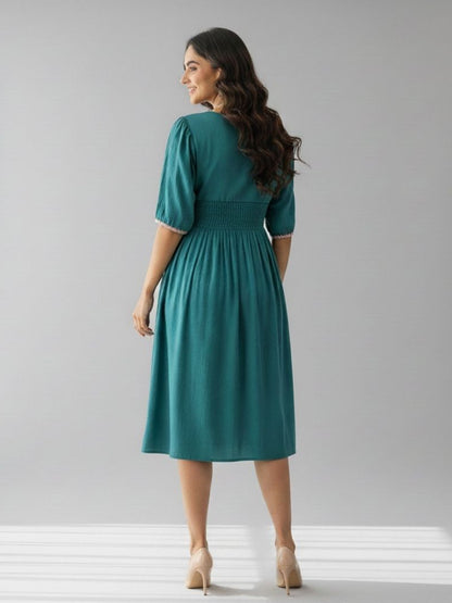 EMBROIDERY WOMEN DRESS