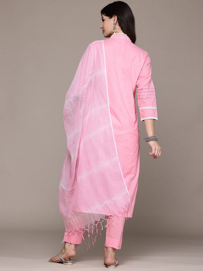 PINK COLOR 3 PIECE SET