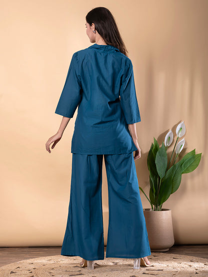 TEAL GREEN COORDS SET