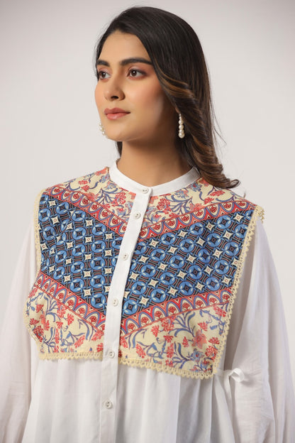 BLUE MOSAIC WOMEN SHIRT