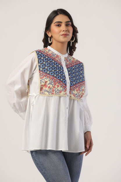 BLUE MOSAIC WOMEN SHIRT