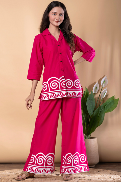 HOT PINK VERSATILE COORDS SET