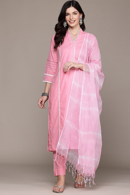 PINK COLOR 3 PIECE SET